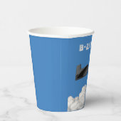 B-21 Raider Stealth Bomber Papieren Bekers (Rechts)