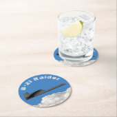 B-21 Raider Stealth Bomber Ronde Kartonnen Onderzetter (Insitu)