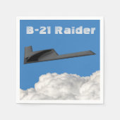 B-21 Raider Stealth Bomber Servet (Voorkant)