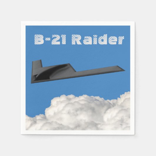 B-21 Raider Stealth Bomber Servet (Voorkant)