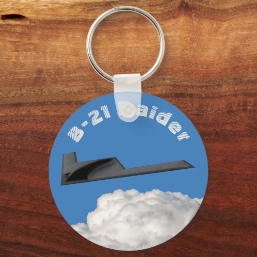 B-21 Raider Stealth Bomber Sleutelhanger (Voorkant)