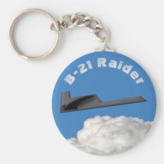 B-21 Raider Stealth Bomber Sleutelhanger (Voorkant)