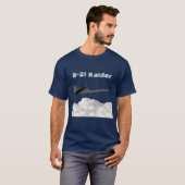 B-21 Raider Stealth Bomber T-shirt (Voorkant volledig)