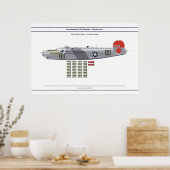 B-24 Belading 3 Poster (Keuken)