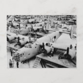 B-24 Bomber Assembly Line, 1943 Briefkaart (Voorkant)