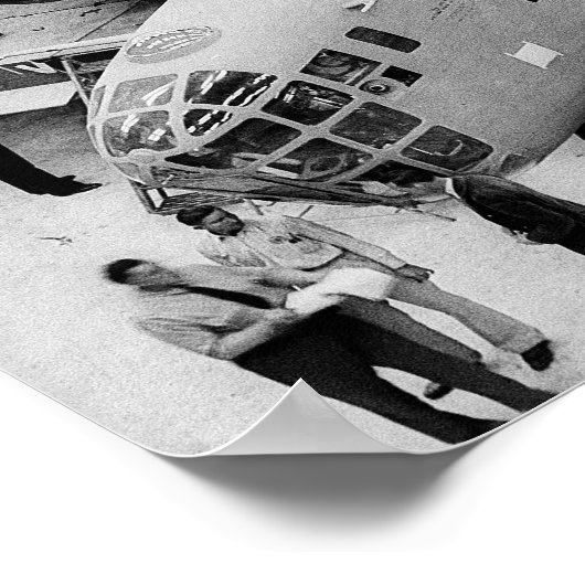 B-24 Bomber Assembly Line, 1943.  foto Poster (Hoek)