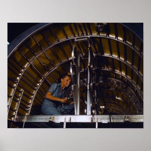 B-24 de Productie van de bevrijder Poster (Voorkant)