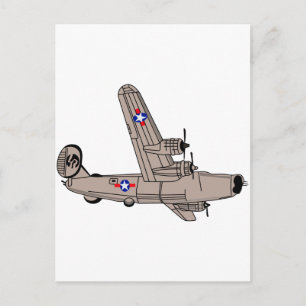 B-24 Liberator Briefkaart