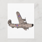 B-24 Liberator Briefkaart (Voorkant)
