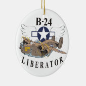 B-24 Liberator Keramisch Ornament (Rechts)
