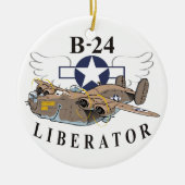 B-24 Liberator Keramisch Ornament (Voorkant)