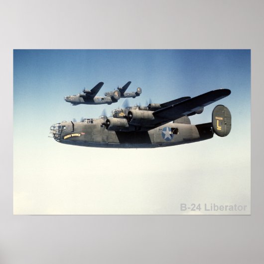 B-24 Liberator-poster Poster (Voorkant)