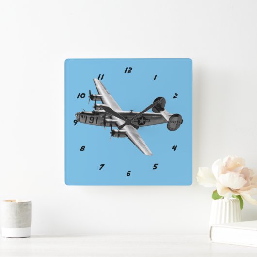 B-24 Liberator Vierkante Klok (Huis)