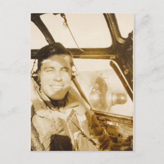 B-24 Piloot Briefkaart (Voorkant)