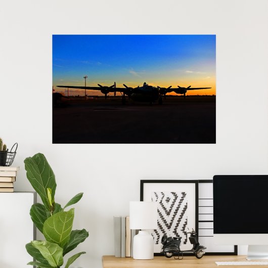 B-24 Poster (Thuiskantoor)