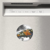 B-25 Bomber 'as nitemare' Magneet (Insitu (Vaatwasser))