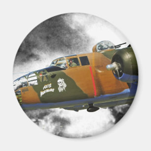 B-25 Bomber 'asnitemare' Magneet