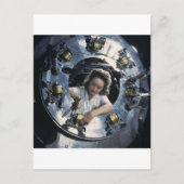 B-25 Bomber Engine Lady, 1942 Briefkaart (Voorkant)