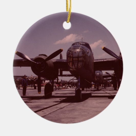 B-25 Bomber Keramisch Ornament (Voorkant)