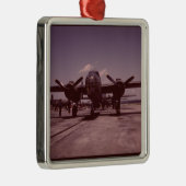 B-25 Bomber Metalen Ornament (Rechts)