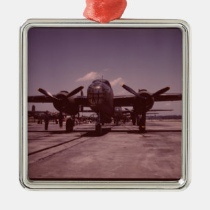 B-25 Bomber Metalen Ornament