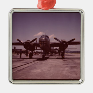 B-25 Bomber Metalen Ornament