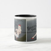 B-25 Briefing time nose art. Mok (Midden)