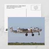 B-25 D Yankee Warrior Briefkaart (Voorkant / Achterkant)