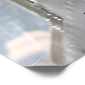 B-25 'Grumpy' Noseart afdrukken Poster (Hoek)