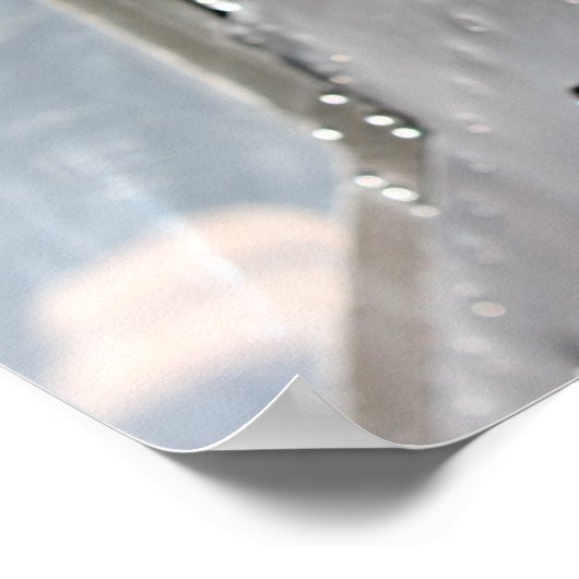 B-25 'Grumpy' Noseart afdrukken Poster (Hoek)