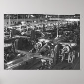 B-25 Mitchell Bomber, 1942 Poster (Voorkant)