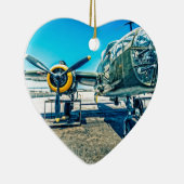 B-25 Mitchell Bomber Keramisch Ornament (Rechts)