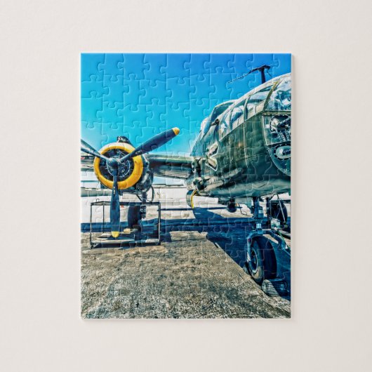 B-25 Mitchell Bomber Legpuzzel (Verticaal)