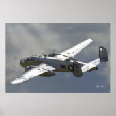 B-25 Mitchell Bomber Poster (Voorkant)