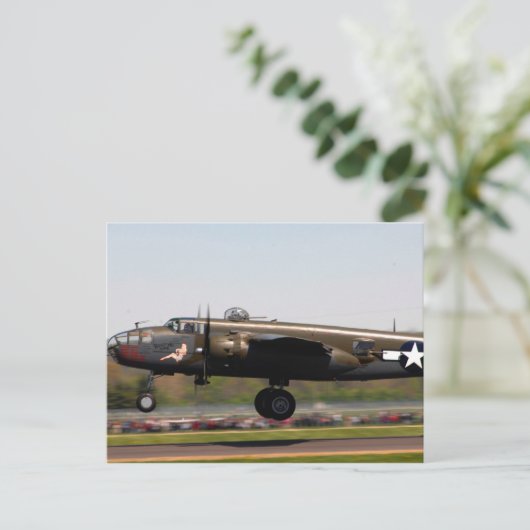 B-25 Mitchell Briefkaart (Staand voorkant)