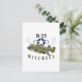 B-25 Mitchell Briefkaart (Staand voorkant)