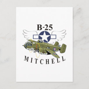 B-25 Mitchell Briefkaart
