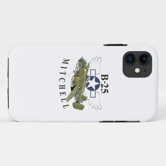 B-25 Mitchell Case-Mate iPhone Case (Achterkant (horizontaal))