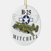 B-25 Mitchell Keramisch Ornament (Rechts)