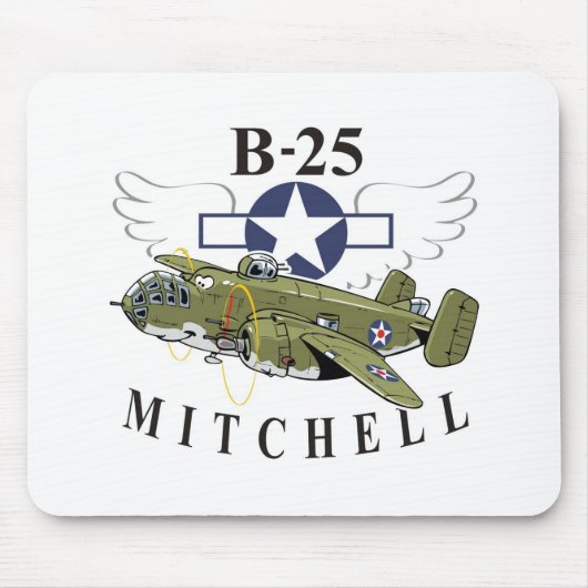 B-25 Mitchell Muismat (Voorkant)