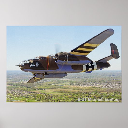 B-25 Mitchell poster (Voorkant)