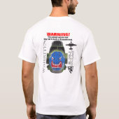 B-25 Mitchell-Product waarschuwing T-shirt (Achterkant)
