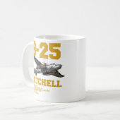 B-25 Mitchell | WW2 Plane Koffiemok (Voorkant links)
