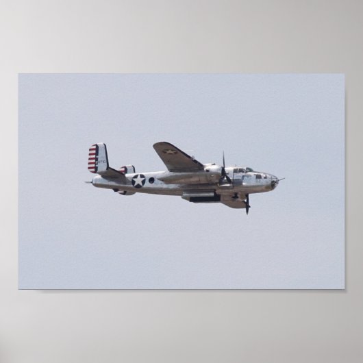 B-25 POSTER (Voorkant)