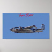B-25 Super Rabbit Poster (Voorkant)