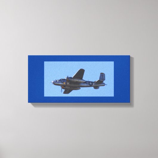 B-25 Super Rabbitt Canvas Afdruk (Voorkant)