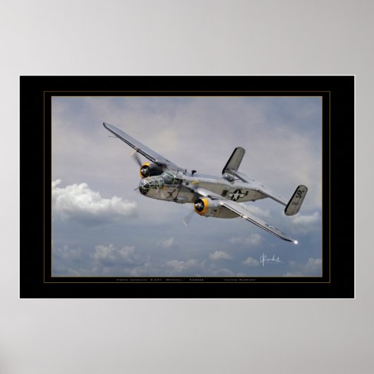 B-25 Yankee Warrior Poster (Voorkant)