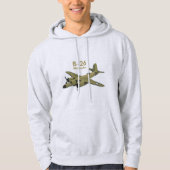 B-26 Marauder WW2 Gemiddelde Bomber Hoodie (Voorkant)