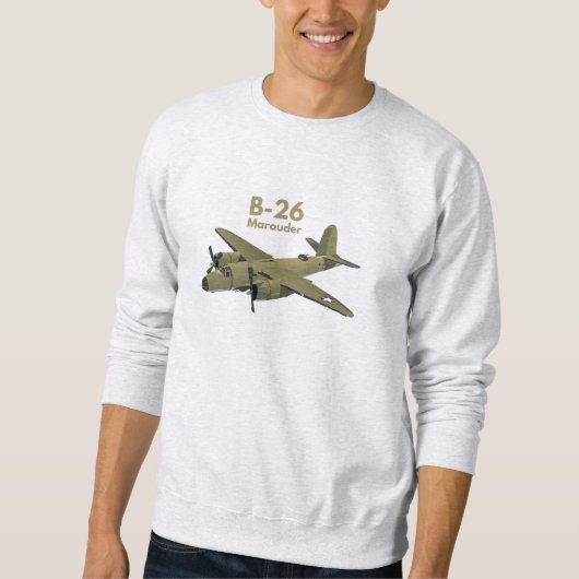 B-26 Marauder WW2 Gemiddelde Bomber Trui (Voorkant)