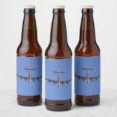 B-29 Bomber flaconetiket Bier Etiket (Flessen)